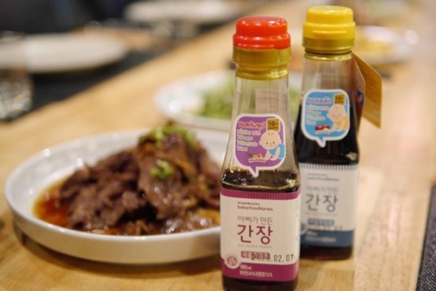 bebefood kore soy sauce ซอสโซเดียมต่ำ 75%